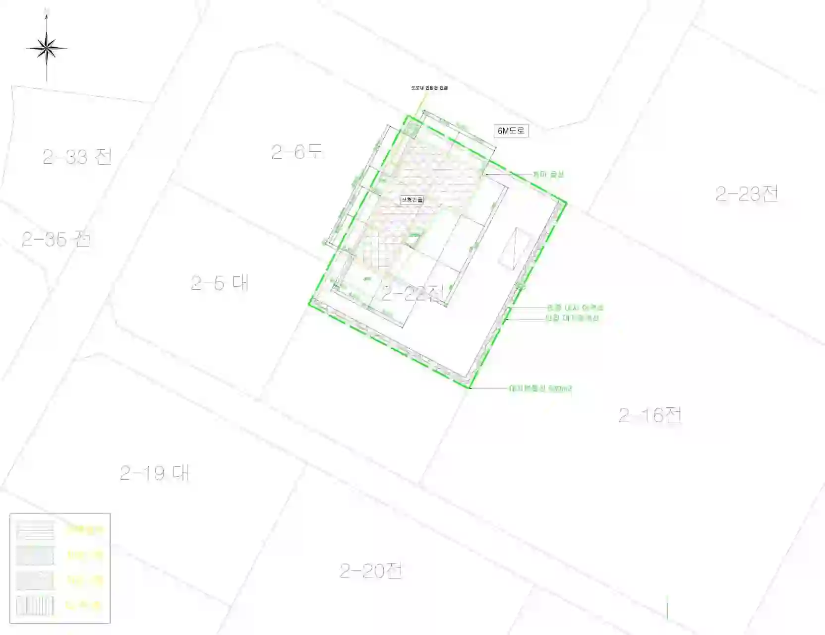 전곡리 2-22 배치도 이미지